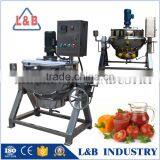 Zhejiang SUS mixing machine to make syrups,cook pot jam with mixer