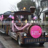 92KW Diesel Power Outdoor Amusement Park Train for Wedding Celebration thumbnail-2