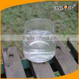 White Cap Clear Base Plastic Jars Cosmetic Jar Containers Pots thumbnail-3