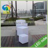 RGB Color Changing LED Cube Chairs Light Cube Seat thumbnail-5