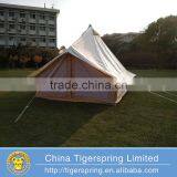 Waterproof Beige Color Tulip Bell Tent Luxury Camping Tent Outdoor thumbnail-4