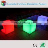 Glowing Simple Design Illuminated Popular Decorative Led Cube Chair thumbnail-1