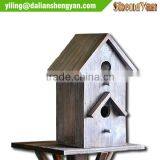 Wholesale Bird Cages, White Wooden Decorative Bird Cages thumbnail-1