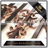 China Powder Coated Cast Aluminum Decorative Villa Garden Privacy Fence thumbnail-4