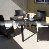 2017 Sigma UV Resistant All Weather Plastic Rattan Indoor Dining Table New Model thumbnail-1