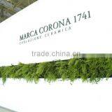 Home and Outdoor Decoration Synthetic Cheap Artificial Vertical Green Grass Wall E08 0418 thumbnail-2