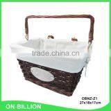 Cheap wholesale removable bicycle front basket