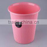 Plastic Trash Can/ Household Garbage Can With Circular Cover/Rubbish Bin thumbnail-3