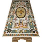 Marble Inlay Dining Table