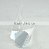 Gold Supplier Clear Acrylic Cone Finger Ring Holder thumbnail-3