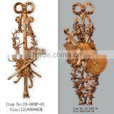 FA-009P-01 Antique Gold Plaque for Home Decor thumbnail-2