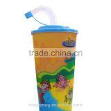 Sedex Audit Manufacture Double Layer Plastic Tumbler,plastic Juice Cup thumbnail-1