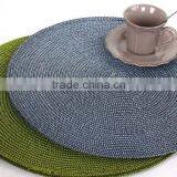 Home-used Plastic Tablemat/braided Placemat