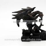 Custom High Quality Resin Black Dragon Statue Deocration for Sale thumbnail-2