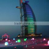 RGB 16 Colors Changing Plastic Decorative LED Round Magic Balls thumbnail-2