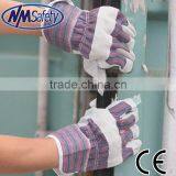 NMSAFETY Grey Cow Split Safety Leather Glove thumbnail-1