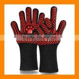 932F Heat Resistant Oven Mitts Kitchen Heatproof BBQ Cooking Grilling Welding Baking Protective Gloves thumbnail-2