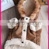 Keep Warm SUEDE Dog Apparel Dog Clothes Wholesale thumbnail-3