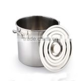 stainless steel portable milking bucket