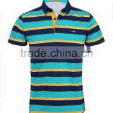 Color Combination Polo Shirt Mens thumbnail-1