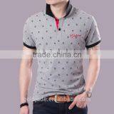 Fashion Style High Quality Custom Fitted Polo Shirts Wholesale Embroidered Logo Polo Shirts For Men thumbnail-1