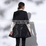 Maxnegio Wommen Coat Autumn 2017 Zipper Coat Fashion Coat thumbnail-5