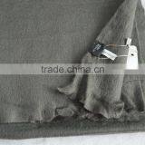 Fashion Popular Lady Men Unisex Soft Viscose Winter Solid Plain Fleece Scarf thumbnail-3