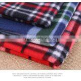 Polyester Printed Fleece Fabric Plaid Polar Fleece thumbnail-2