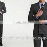 Tailored Fashion Style Apparel Mens Slim Fit Tuxedo Suits Coat Pant Men Suit thumbnail-2