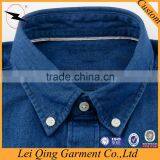 Long Sleeve Men Cotton Jean Shirt Denim Shirt thumbnail-2