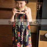 COOL KID ZONE 2016 Rayon Flower Soft Baby Dress off Shoulrder Fashion Girl Baby Dress thumbnail-5