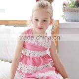 Elegant Lace Embroidered Dresses Mother Daughter Clothes New Summer Dress thumbnail-5