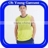 OEM Factory Price Online Shopping Custom Printed Crop Tops Dri Fit Basketball Gym Tank Tops Fitness Apparel for Men Underwear thumbnail-1