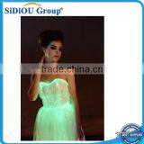 Led Light Red and White Girls Ball Gowns Wedding Dresses thumbnail-1