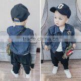 S17632A Children's Denim Jackets 2017 Boys Jeans Outerwear thumbnail-1