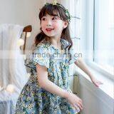 S17573A 2017 Summer Floral Clothes Princess Dresses Children Flower Girls Dresses thumbnail-2