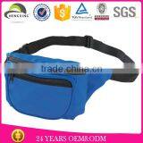 Blue Blank Wholesale Cheaper Men Waterproof Waist Bag thumbnail-1