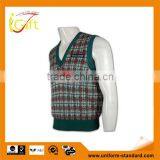 ISO9001/BSCI Manufature Stylish Green Oversized Sleeveless Sweater thumbnail-1