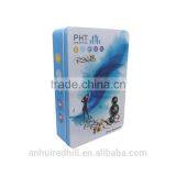 Small Product Packaging Box Custom Logo Rectangular Tin Boxes for Packaging Chocolate/candy Packaging thumbnail-2