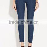 2017 Guangzhou Shandao New Arrival Latest Design Wholesale Manufacture 95% Cotton 5% Spandex Tight Jean Pocket Design Trousers thumbnail-3
