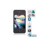 HiPhone F8+++ Quad Band Dual Cards Dual Standby Dual Cameras Bluetooth Java 3.2-inch Touch Screen Ph thumbnail-1