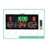 Sports Electronic Basketball Score Board , Portable Led Stadium Scoreboard