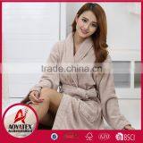 100% Cotton Fashion Long Sleeve Comfortable Bathrobe thumbnail-2