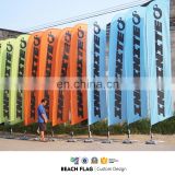 Guangzhou factory supply teardrop flag customized design