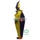 HI CE Professional Advertising Giant Inflatable Fancy Clown Costume for Adult thumbnail-2