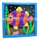 Diy Sticky Paper Craft/paper Art/tissue Paper Toy