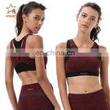 Woman gym clothing yoga bra top, 2018 original yoga clothing manufactuers