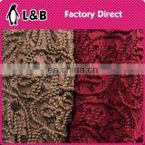 Lace Fabric 2017 Cord Embroidered Polyester Tulle Lace Chiffon Fabric thumbnail-5
