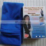 Thermal Fleece Scarf with Pockets