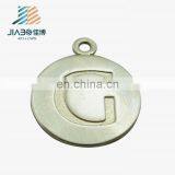 Custom Made Zinc Plating Charm With the Engraving of Letter G thumbnail-1